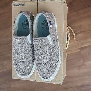 SeaVees Womens Casual Slip-On Shoes - Grey